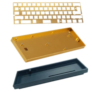 Premium Anodized Aluminum Case for Custom Mechanical Keyboard CNC Machining Parts